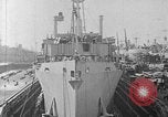 Standbild USS Wakefield nach Brand wieder aufgebaut United States USA, 1944, aus Sekunde 54 historischem Filmmaterial Videoclip 65675070731