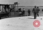 Image of Curtiss HS-2L seaplane France, 1918, second 33 stock footage video 65675070740