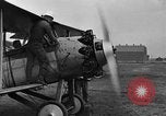 Image of Biplane with radial engine France, 1918, second 9 stock footage video 65675070741