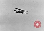 Image of Biplane with radial engine France, 1918, second 31 stock footage video 65675070741