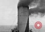 Image of Cargo ship single funnel Atlantic Ocean, 1918, second 1 stock footage video 65675070744