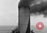 Image of Cargo ship single funnel Atlantic Ocean, 1918, second 4 stock footage video 65675070744