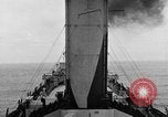 Image of Cargo ship single funnel Atlantic Ocean, 1918, second 13 stock footage video 65675070744