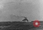 Image of Cargo ship single funnel Atlantic Ocean, 1918, second 57 stock footage video 65675070744