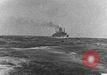 Image of Cargo ship single funnel Atlantic Ocean, 1918, second 62 stock footage video 65675070744
