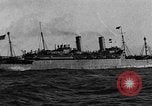 Image of Troop ship Atlantic Ocean, 1918, second 19 stock footage video 65675070745