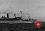 Image of Troop ship Atlantic Ocean, 1918, second 30 stock footage video 65675070745