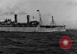 Image of Troop ship Atlantic Ocean, 1918, second 31 stock footage video 65675070745