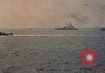 Image of USS Idaho (BB-42) Okinawa Ryukyu Islands, 1945, second 5 stock footage video 65675070756