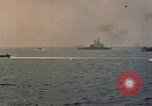Image of USS Idaho (BB-42) Okinawa Ryukyu Islands, 1945, second 7 stock footage video 65675070756