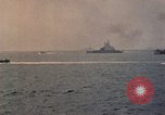 Image of USS Idaho (BB-42) Okinawa Ryukyu Islands, 1945, second 8 stock footage video 65675070756