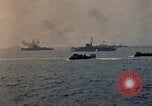 Image of USS Idaho (BB-42) Okinawa Ryukyu Islands, 1945, second 16 stock footage video 65675070756