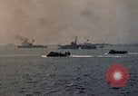 Image of USS Idaho (BB-42) Okinawa Ryukyu Islands, 1945, second 21 stock footage video 65675070756