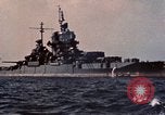 Image of USS Idaho (BB-42) Okinawa Ryukyu Islands, 1945, second 35 stock footage video 65675070756