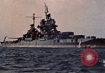 Image of USS Idaho (BB-42) Okinawa Ryukyu Islands, 1945, second 36 stock footage video 65675070756