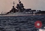Image of USS Idaho (BB-42) Okinawa Ryukyu Islands, 1945, second 37 stock footage video 65675070756