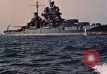 Image of USS Idaho (BB-42) Okinawa Ryukyu Islands, 1945, second 38 stock footage video 65675070756
