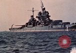 Image of USS Idaho (BB-42) Okinawa Ryukyu Islands, 1945, second 39 stock footage video 65675070756