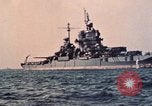 Image of USS Idaho (BB-42) Okinawa Ryukyu Islands, 1945, second 41 stock footage video 65675070756