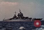 Image of USS Idaho (BB-42) Okinawa Ryukyu Islands, 1945, second 49 stock footage video 65675070756