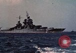 Image of USS Idaho (BB-42) Okinawa Ryukyu Islands, 1945, second 52 stock footage video 65675070756
