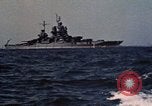 Image of USS Idaho (BB-42) Okinawa Ryukyu Islands, 1945, second 55 stock footage video 65675070756