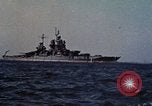 Image of USS Idaho (BB-42) Okinawa Ryukyu Islands, 1945, second 56 stock footage video 65675070756