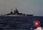 Image of USS Idaho (BB-42) Okinawa Ryukyu Islands, 1945, second 58 stock footage video 65675070756