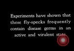 Image of fly-disease carrier United States USA, 1924, second 59 stock footage video 65675070774