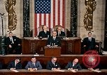 Image Le Président Lyndon Johnson première adresse au congrès Washington DC USA, 1963, de la seconde 4 séquences d'archives historiques vidéo 65675070779