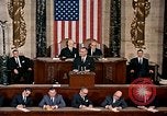 Image Le Président Lyndon Johnson première adresse au congrès Washington DC USA, 1963, de la seconde 26 séquences d'archives historiques vidéo 65675070779
