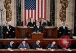 Image Le Président Lyndon Johnson première adresse au congrès Washington DC USA, 1963, de la seconde 27 séquences d'archives historiques vidéo 65675070779