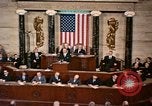 Image Le Président Lyndon Johnson première adresse au congrès Washington DC USA, 1963, de la seconde 45 séquences d'archives historiques vidéo 65675070779