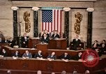 Image Le Président Lyndon Johnson première adresse au congrès Washington DC USA, 1963, de la seconde 50 séquences d'archives historiques vidéo 65675070779