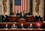 Image Le Président Lyndon Johnson première adresse au congrès Washington DC USA, 1963, de la seconde 62 séquences d'archives historiques vidéo 65675070779