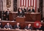 Image of President Lyndon Johnson address to Congress Washington DC USA, 1963, second 19 stock footage video 65675070780