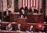 Image of President Lyndon Johnson address to Congress Washington DC USA, 1963, second 20 stock footage video 65675070780