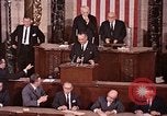 Image of President Lyndon Johnson address to Congress Washington DC USA, 1963, second 21 stock footage video 65675070780