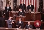 Image of President Lyndon Johnson address to Congress Washington DC USA, 1963, second 23 stock footage video 65675070780