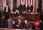 Image of President Lyndon Johnson address to Congress Washington DC USA, 1963, second 24 stock footage video 65675070780