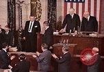 Image of President Lyndon Johnson address to Congress Washington DC USA, 1963, second 33 stock footage video 65675070780