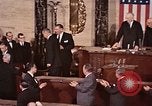 Image of President Lyndon Johnson address to Congress Washington DC USA, 1963, second 36 stock footage video 65675070780