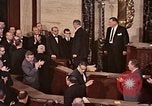 Image of President Lyndon Johnson address to Congress Washington DC USA, 1963, second 38 stock footage video 65675070780
