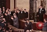 Image of President Lyndon Johnson address to Congress Washington DC USA, 1963, second 40 stock footage video 65675070780