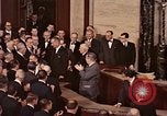 Image of President Lyndon Johnson address to Congress Washington DC USA, 1963, second 43 stock footage video 65675070780