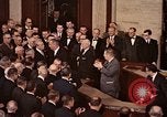 Image of President Lyndon Johnson address to Congress Washington DC USA, 1963, second 46 stock footage video 65675070780