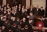 Image of President Lyndon Johnson address to Congress Washington DC USA, 1963, second 49 stock footage video 65675070780