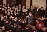 Image of President Lyndon Johnson address to Congress Washington DC USA, 1963, second 51 stock footage video 65675070780