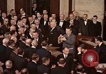 Image of President Lyndon Johnson address to Congress Washington DC USA, 1963, second 54 stock footage video 65675070780