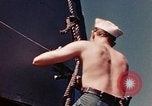 Image of USS Mount Olympus Atlantic Ocean, 1946, second 59 stock footage video 65675070781